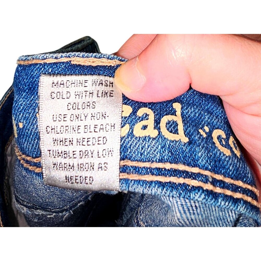 Indigo Thread Co. Womens Denim Jeans Size 14 Blue Stretch Cotton Blend - Picture 5 of 8